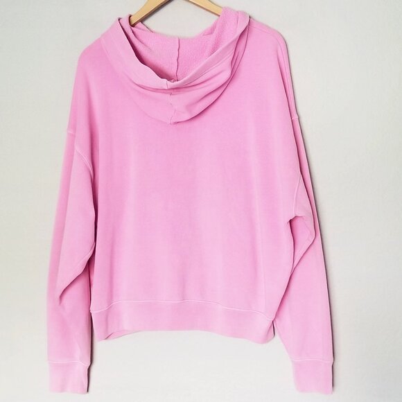 PINK Victoria's Secret Barbie Hoodie Sweatshirt Fleece Cozy Soft XS Lounge Top - Picture 4 of 15
